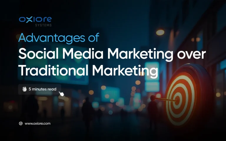 social media marketing over traditional marketing