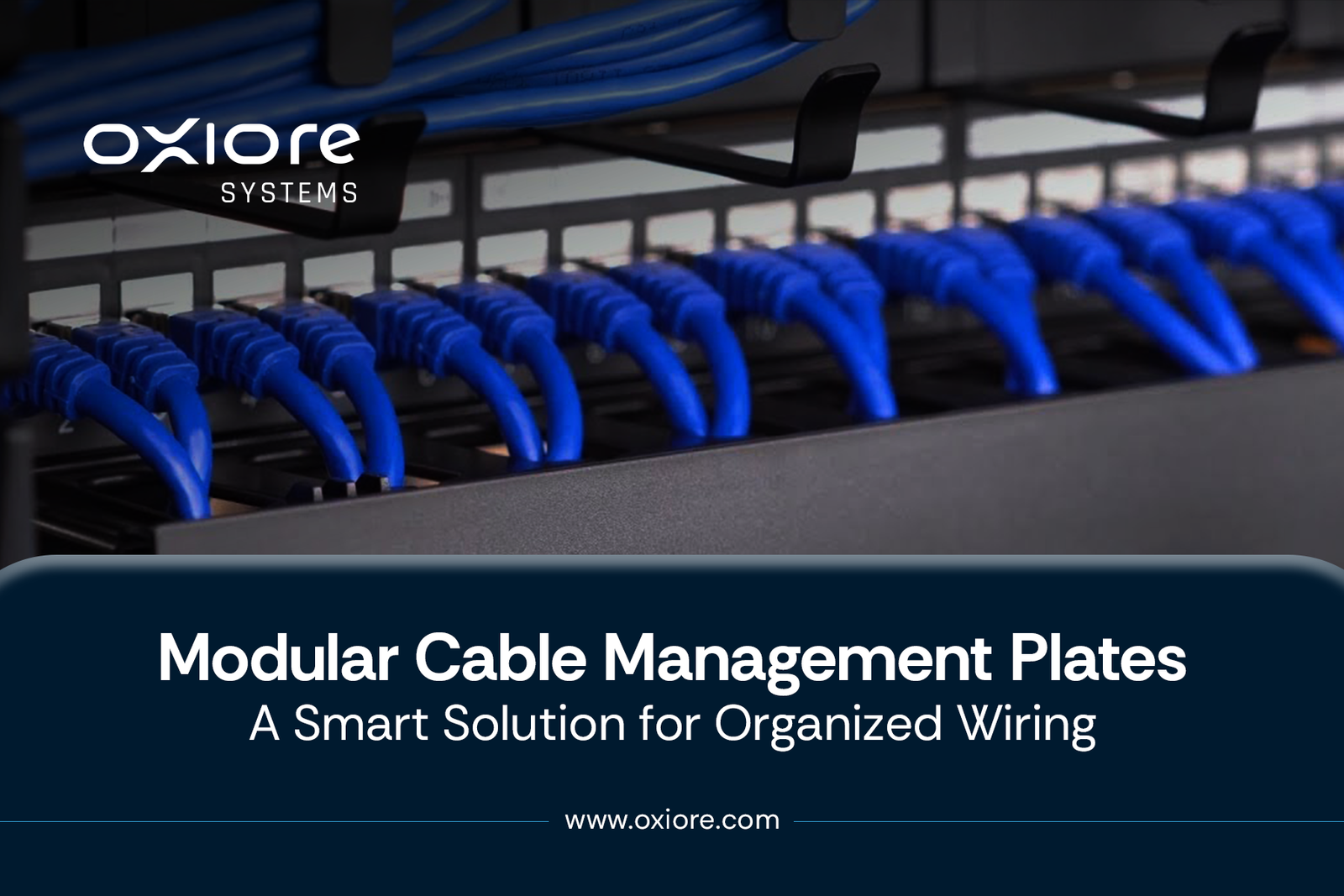 Modular Cable Management Plates